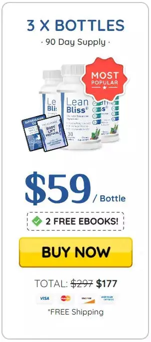 LeanBliss 3 bottle buy price $49